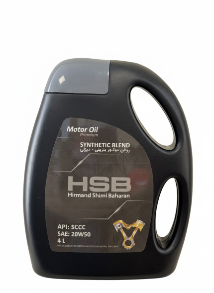 HSB SAE 50 SC/CC | روغن موتور تک درجه معدنی برای موتورهای بنزینی و دیزلی
